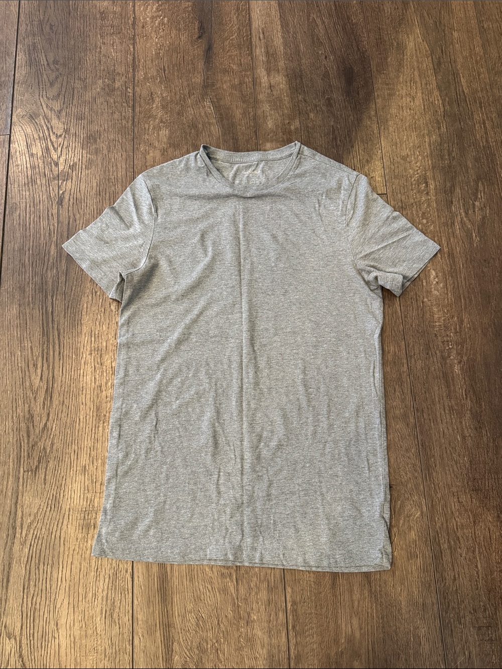 Goodfellow & Co Heather Gray Short Sleeve Crew Tee